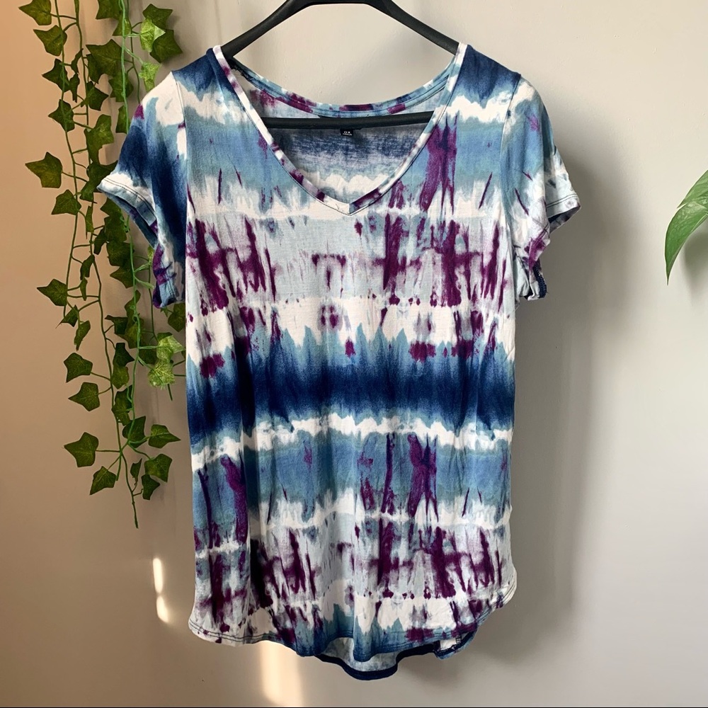 Simply Vera Wang Multicoloured V-Neck T-Shirt